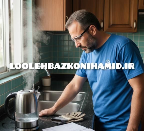 لوله بازکنی با آب جوش لوله بازکنی با آب جوش